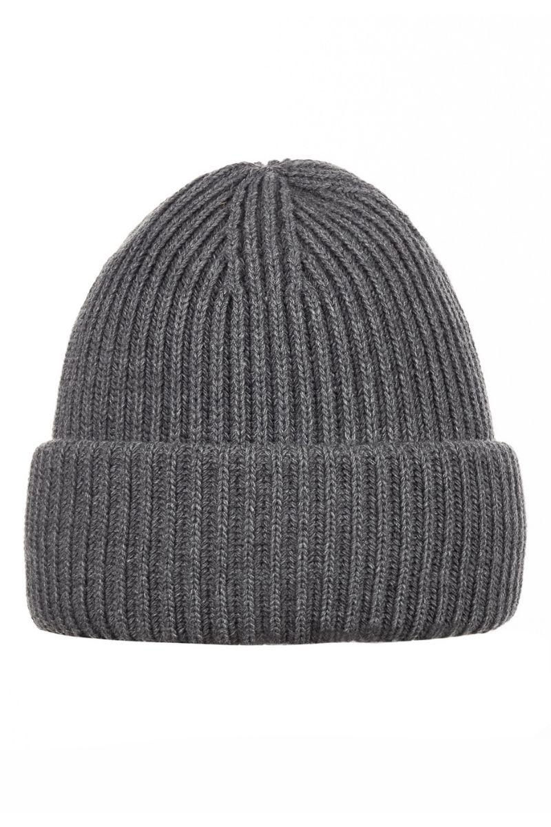 UNISEX ALMIRO wool cap - DARK GREY