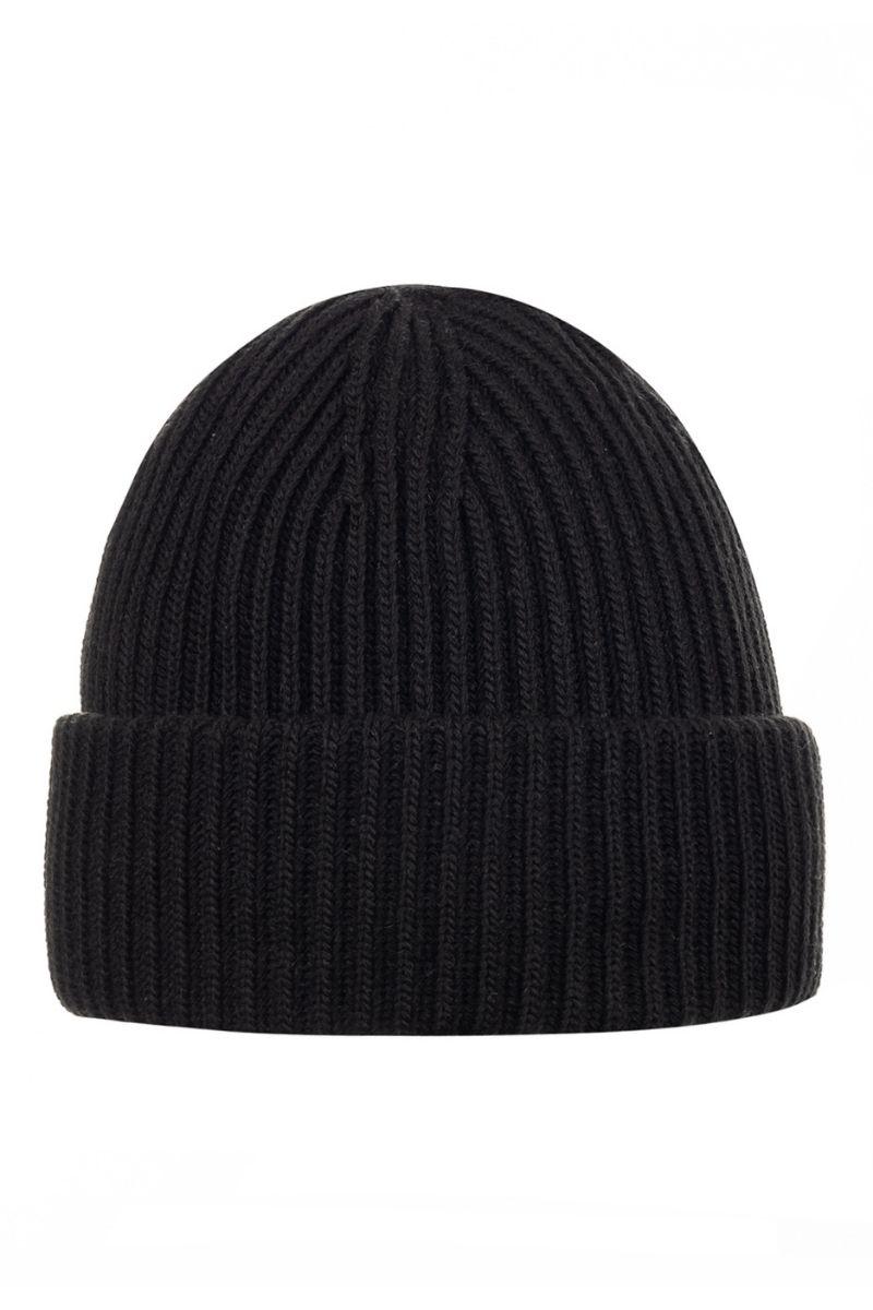 ALMIRO UNISEX Wool Cap - BLACK