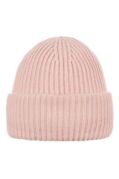Czapka z wełną UNISEX ALMIRO - PINK