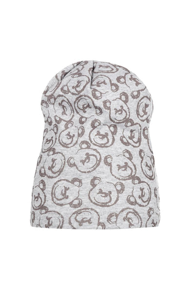 Czapka dziewczęca beanie CAMILA GREY