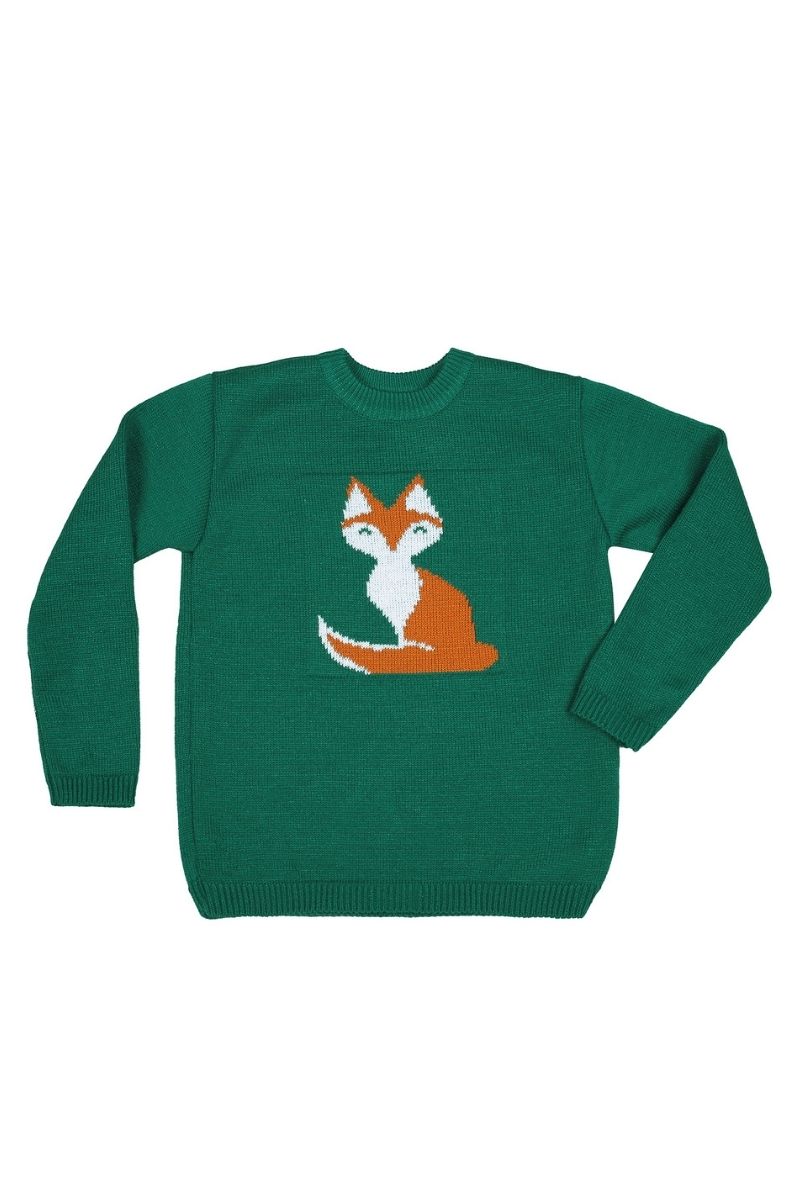 Sweter FOX GREEN 1 ander