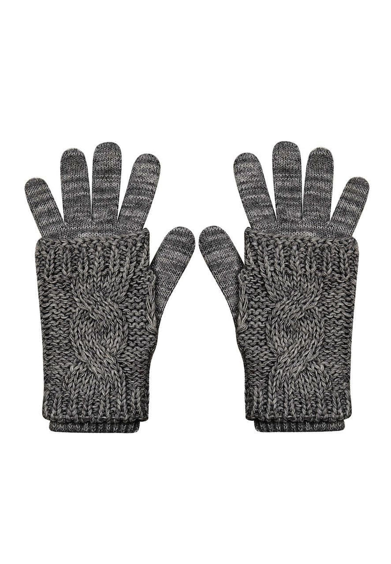 Gloves – 30% WOOLY wool – GRAPHITE