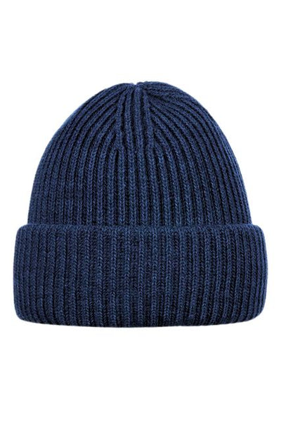 Czapka z wełną UNISEX ALMIRO – NAVY