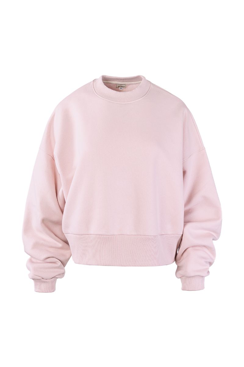 damska bluza dresowa bawełniana ROSA idealna na co dzień, w stylu basic pasująca do wielu stylizacji