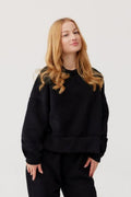 Bluza dresowa ROSA - bawełna - czarny