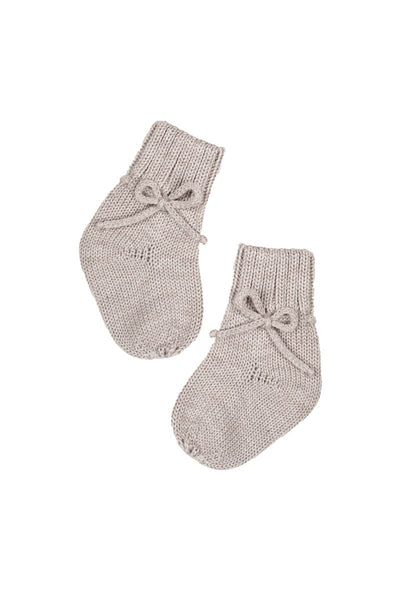 Skarpetki dziecięce Woolies - 100% wełny merino - beżowy
