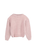 Sweter NORD - 100% wełny merino - pudrowy róż