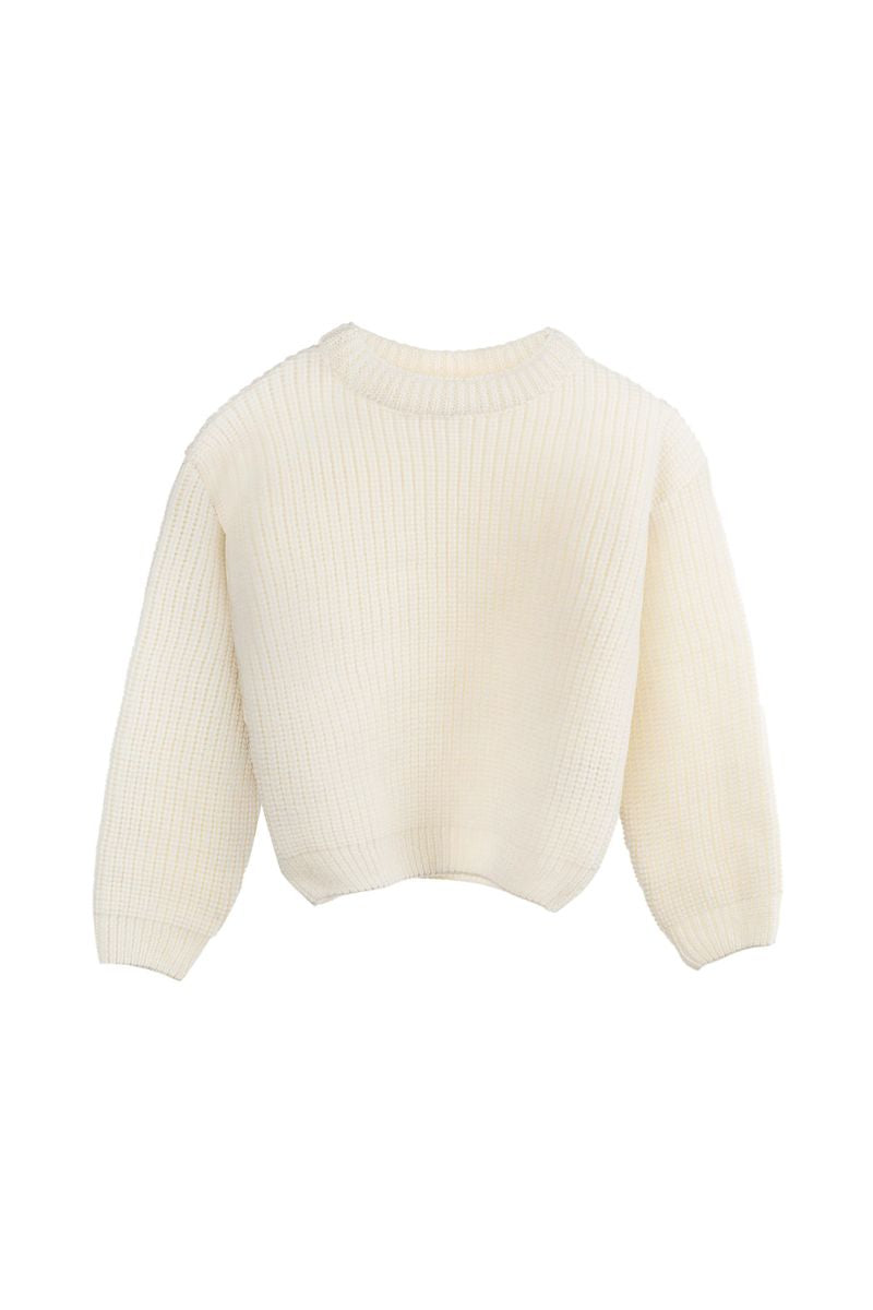 NORD Sweater - 100% merino wool - ecru