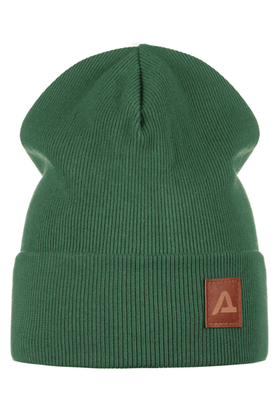 Czapka RIB z wywijką - bawełna - GREEN