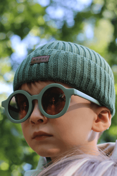 Czapka - 100% bawełna ACHILLE - GREEN