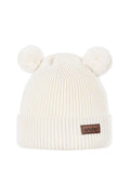 Czapka dziecięca TEDDY - 100% wełna merino - ecru