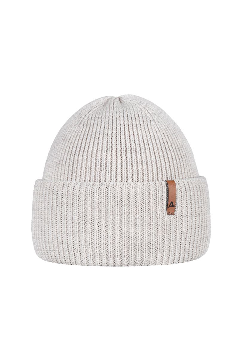 Klasyczna zimowa ciepła czapka beanie Harry marki Ander z naturalnej 100% wełny merino.