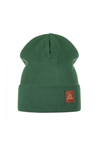 Czapka wiosenna RIB - bawełna - KHAKI