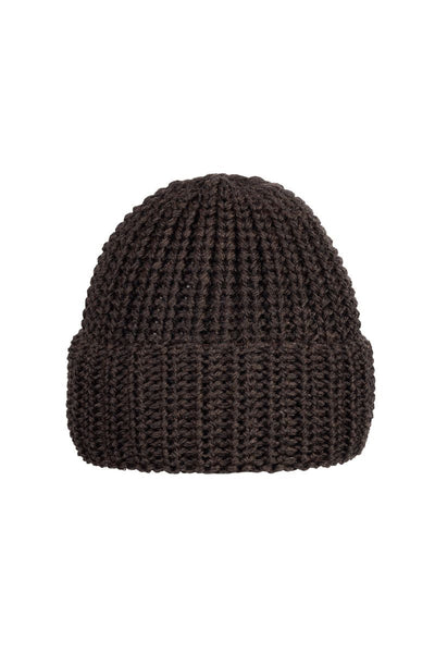 Czapka SOPHIE MINI - 100% wełna merino - brązowy