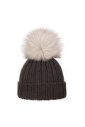 Czapka OLLO BABY – 100% wełny merino - brązowy