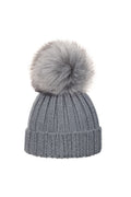 Czapka OLLO BABY – 100% wełny merino - ciemnoszary