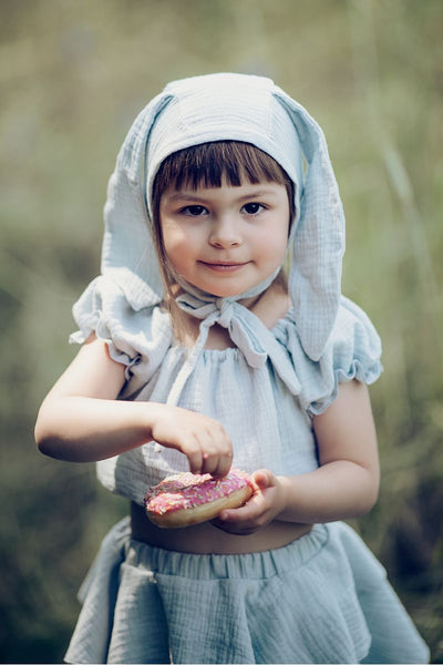 Czapka dziecięca EMMA BLUE