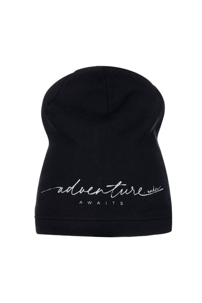 Czapka beanie ADVENTURE BLACK