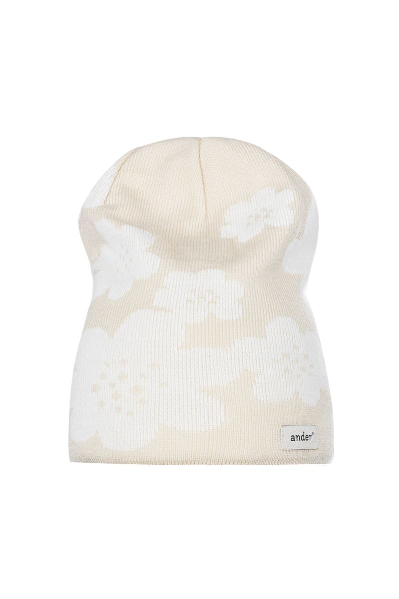 czapka_letnia_dla_dziewczynki_FLOWER_ander_beige_1