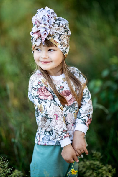 Czapka letnia dla dziewczynki ZOEY FLOWERS