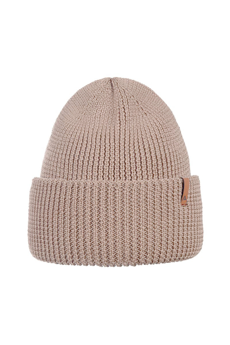 HARRY Beanie – 100% merino wool – taupe