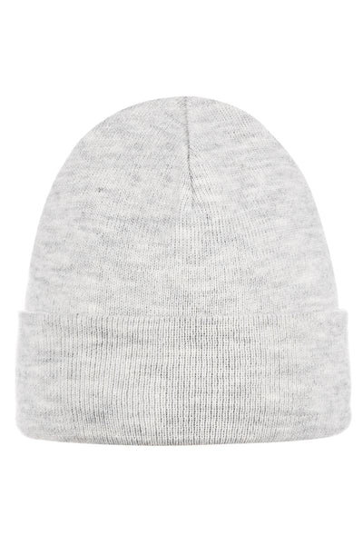 Czapka NAOMI – 100% wełny merino – szary