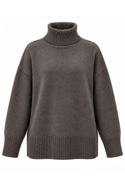 MORGEN cashmere sweater - taupe