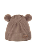 Czapka dziecięca TEDDY - 100% wełna merino - camel