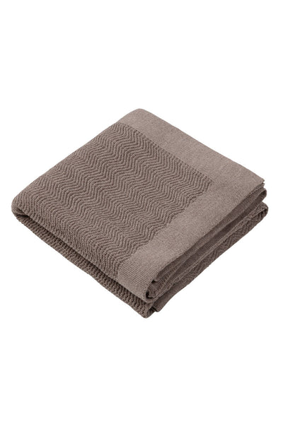 CALM baby blanket – 100% merino wool – taupe