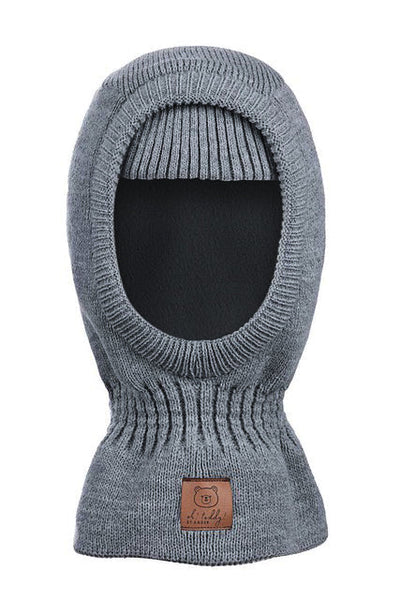 Kominiarka dziecięca FLORA DARK GREY
