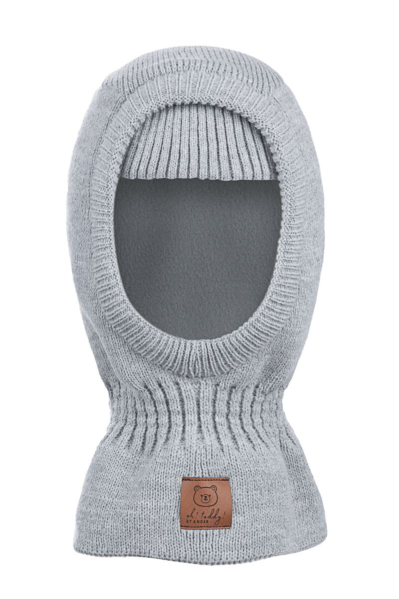 Children's balaclava FLORA LIGHT GREY
