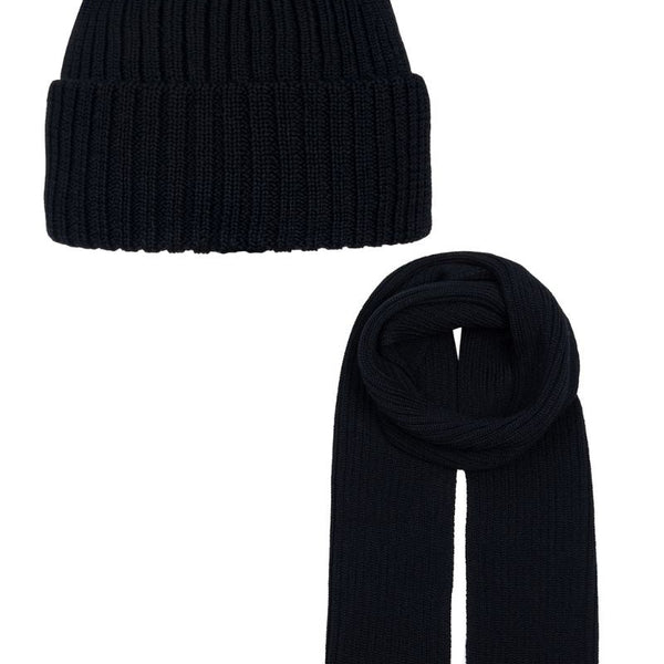 zestaw damski zimowy czapka i szal 100% wełny merino model DAILY, producent Ander