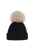 Czapka OLLO BABY – 100% wełny merino - czarny