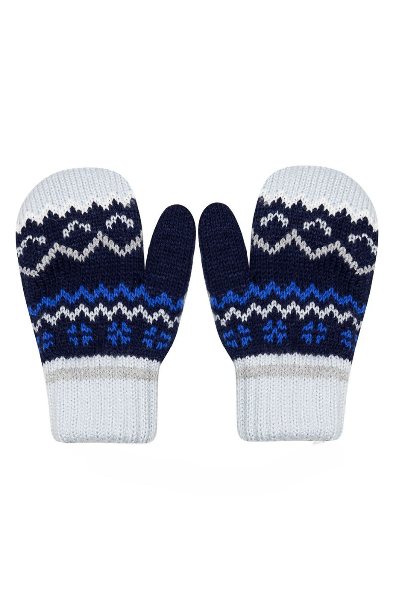 Gloves - 30% AVERARDO wool - BLUE