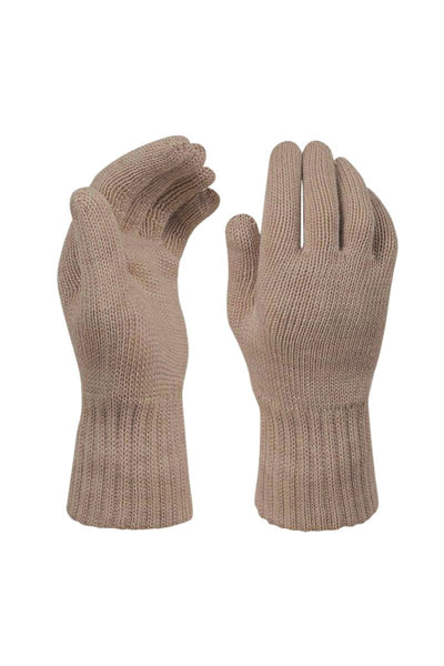 Rękawiczki CLASSY – 100% WEŁNA MERINO – taupe