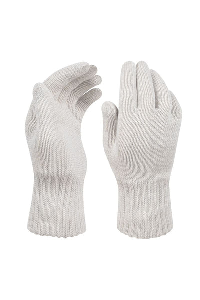 Rękawiczki CLASSY - 100% WEŁNA MERINO - szary