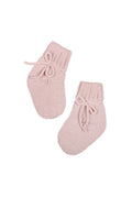 Skarpetki dziecięce Woolies - 100% wełny merino - pudrowy róż
