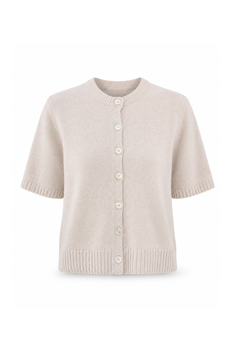 Elegancki sweter damski LUNA zapinany na guziki.
Sweter premium LUNA z naturalnych włókien merino i kaszmiru.