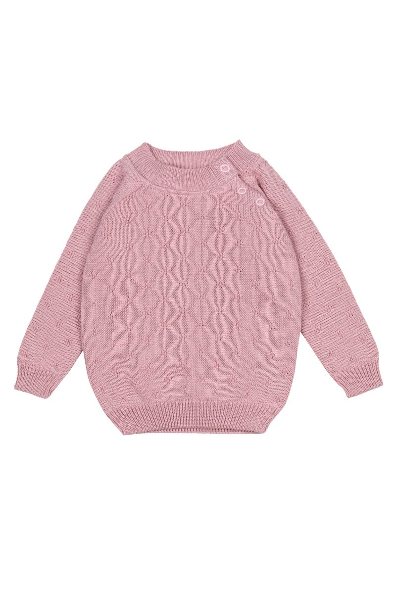 Children's cotton sweater MADISON PINK