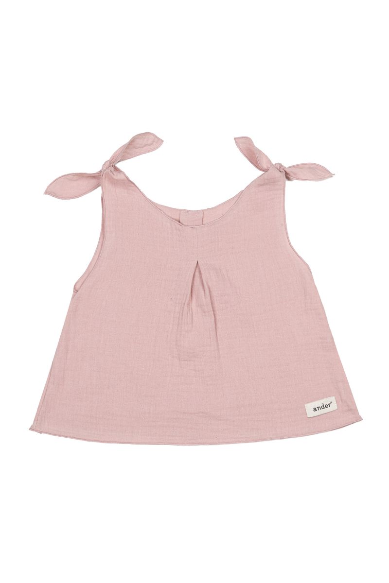 Children's tunic FREYA POWDER PINK