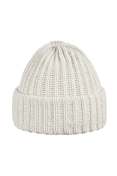 Czapka SOPHIE YOUNG - 100% wełny merino - jasnoszary